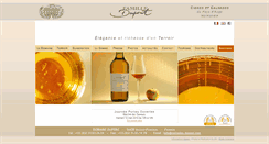 Desktop Screenshot of calvados-dupont.fr